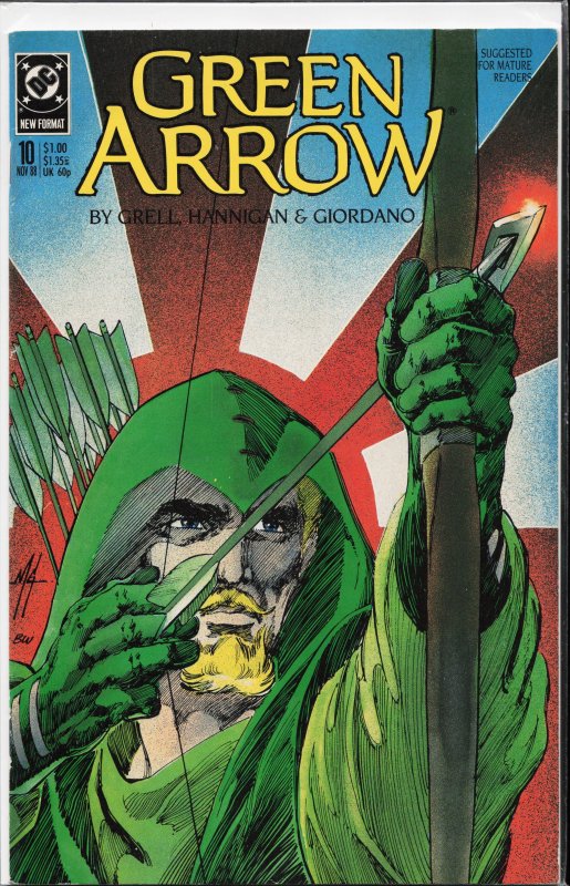 Green Arrow #10 (1988) Green Arrow