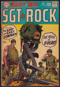 Our Army at War 202 (1969) GD+ Silver Age DC Comics