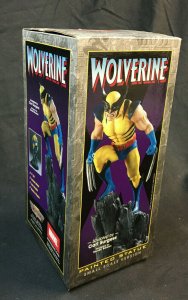 MARVEL PAINTED STATUE SMALL SCALE VERS. WOLVERINE YELLOW COSTUME MIB 3080/3500