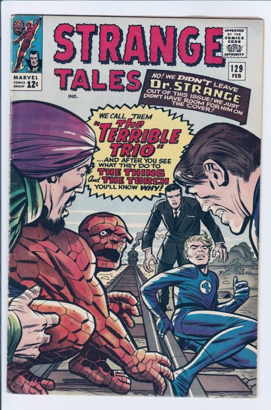 Strange Tales #129 (1965) VF+