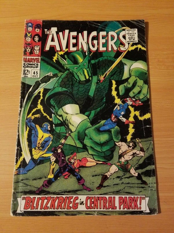 The Avengers #45 ~ VERY GOOD - FINE FN ~ (1967, Marvel Comics)