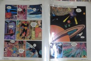 DANIEL TORRES TRITON Acetate color stats! 4 pages!Heavy Metal V.8,No.11 p58-61