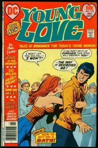 Young Love #123 1977- DC Romance- Side boob Headlight cover VG