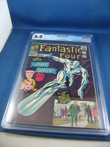 FANTASTIC FOUR 50 CGC 6.0 KIRBY SILVER SURFER GALACTUS MARVEL 1966