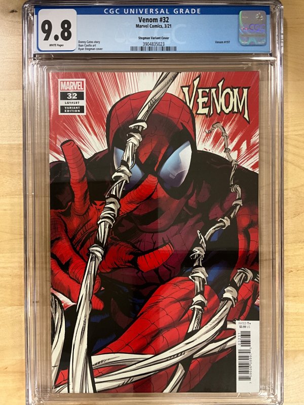 Venom #32 Stegman Cover (2021) CGC 9.8