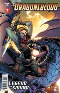 Dragonsblood 1-B Mike Krome Cover VF/NM