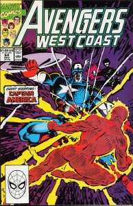 Avengers West Coast #64 (1990) West Coast Avengers / Avengers West Coast