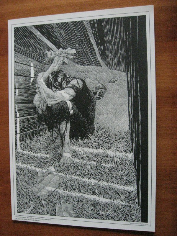 FRANKENSTEIN PORTFOLIO SIGNED BERNI WRIGHTSON 1978