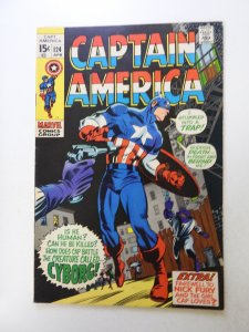 Captain America #124 (1970) VF- condition