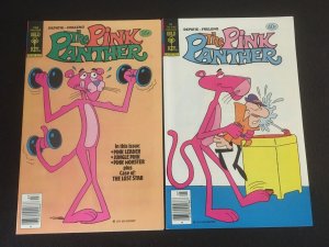 THE PINK PANTHER #62, 64, 65, 81