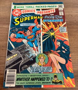 DC Comics Presents # 25 FN/VF Superman & Phantom Stranger Comic Book 15 J446
