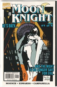 Moon Knight #1, 2, 3, 4(1998) Moon Knight COMPLETE SET!