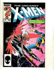 (Uncanny) X-Men # 201 NM Marvel Comic Book Cyclops Beast Iceman Wolverine GK4