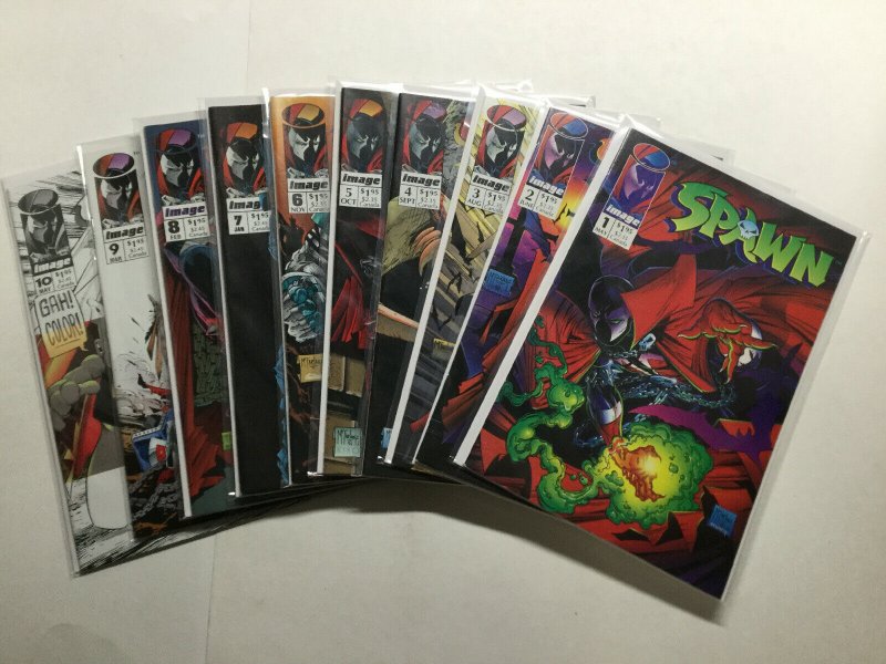 Spawn 1-76 1 2 3 4 5 6 7 8 9 10-76 Lot Run Set Near Mint Nm Image