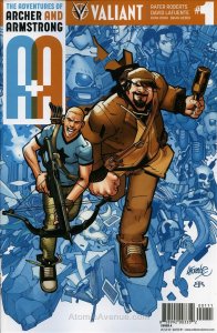 A And A: The Adventures of Archer And Armstrong #1A VF ; Valiant | 1st Print