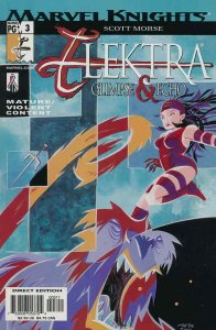 Elektra Glimpse & Echo #3 Marvel Comics November Nov 2002 (VFNM or Better)