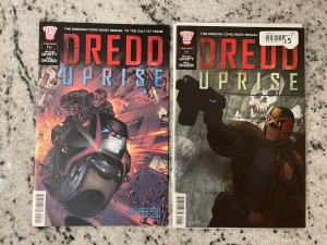 Dredd Uprise Complete 2000 AD Comics LTD Series # 1 2 NM 1st Prints 63 J801 