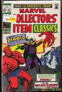 Marvel Collectors' Item Classics #22 (1969) Fantastic Four