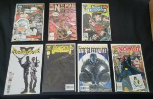 MISC MARVEL W/  #1 7PC (VF) BEYOND WORLD WAR III, NOMAD #1, GALACTUS 1990-2016