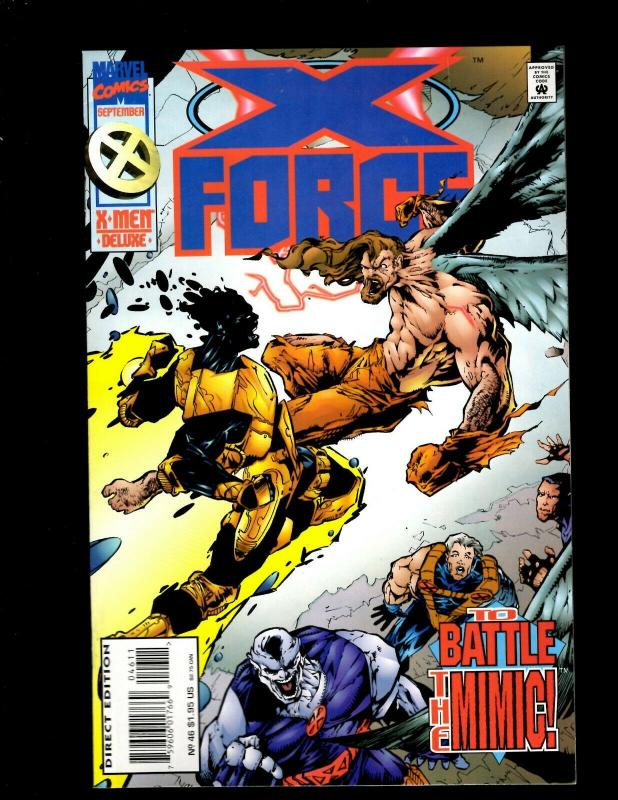 Lot of 12 Comic Books X-Men #23, X-Force #24 25 26 27 36 37 38 40 46 47 48 JF20 