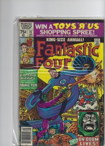 Fantastic Four Annual #15 Newsstand Edition (1980)