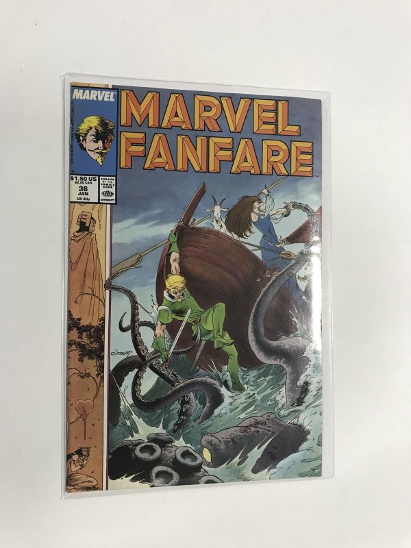 Marvel Fanfare #36 (1988) Fandral FN3B222 FINE FN 6.0