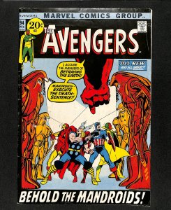 Avengers #94 Neal Adams!