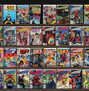 Huge Lot 150+ Comics with Daredevil, D.P.7, The Spectacular Spider-Man & More!