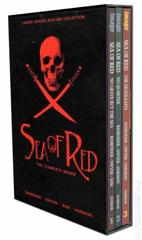 SEA OF RED: COMPLETE SERIES By Rick Remender SLIPCASED LIMITED EDITION SEALED.