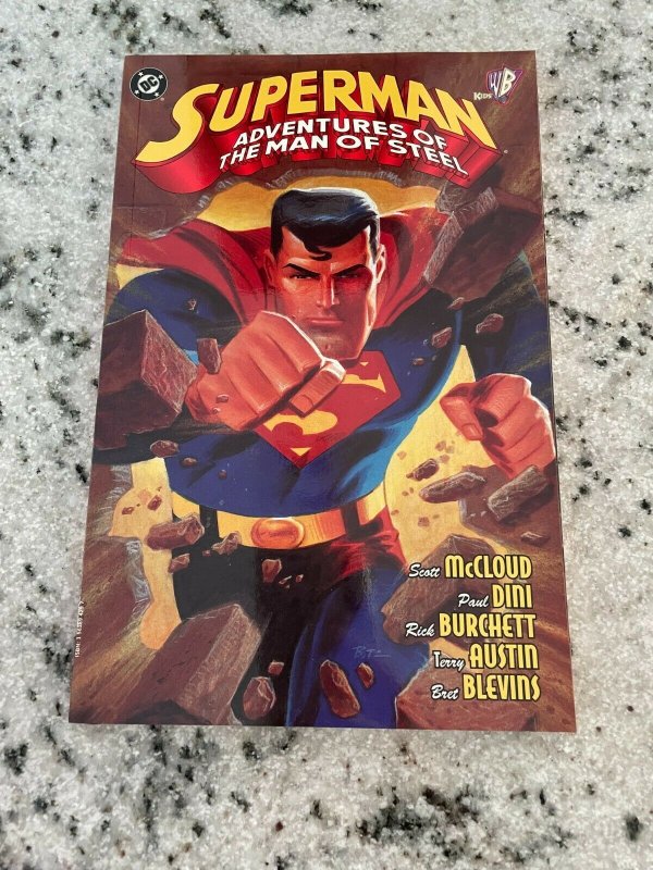 Superman Adventures Of The Man Of Steel DC Comics TPB Graphic Novel Book DH34 