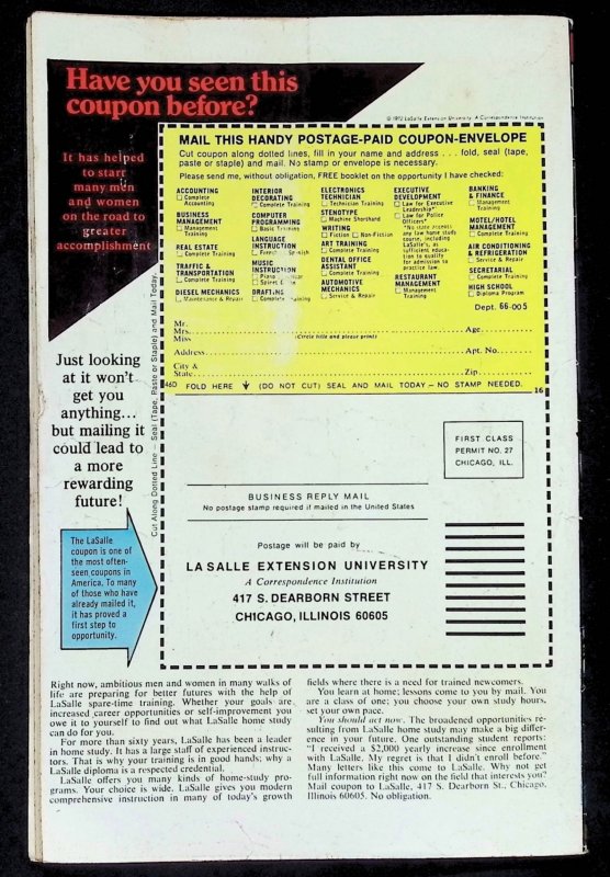 Werewolf by Night #32 (1975) VG- moisture stain