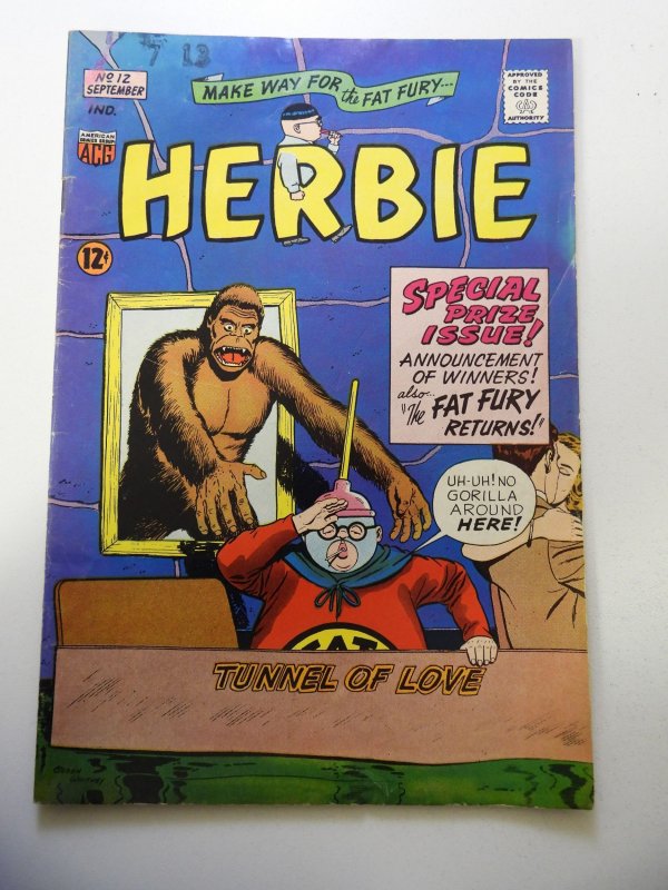 Herbie #12 (1965) VG Condition