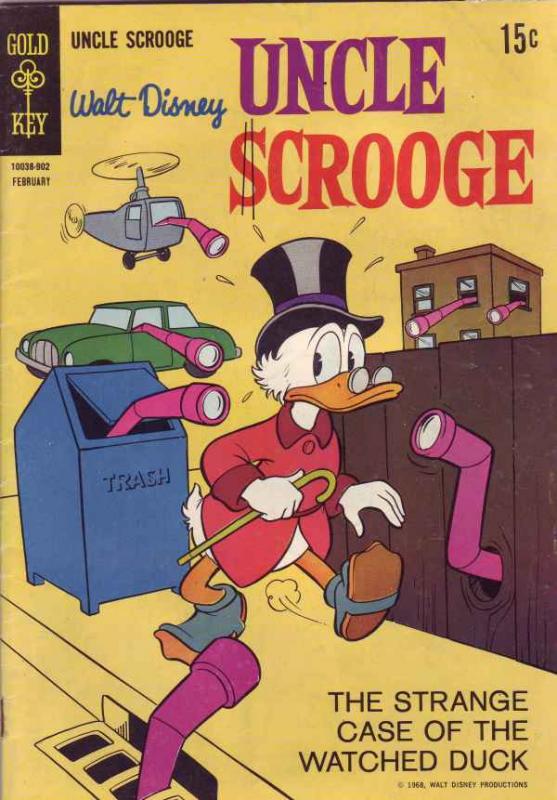 Uncle Scrooge, Walt Disney #79 (Feb-69) VG/FN Mid-Grade Uncle Scrooge