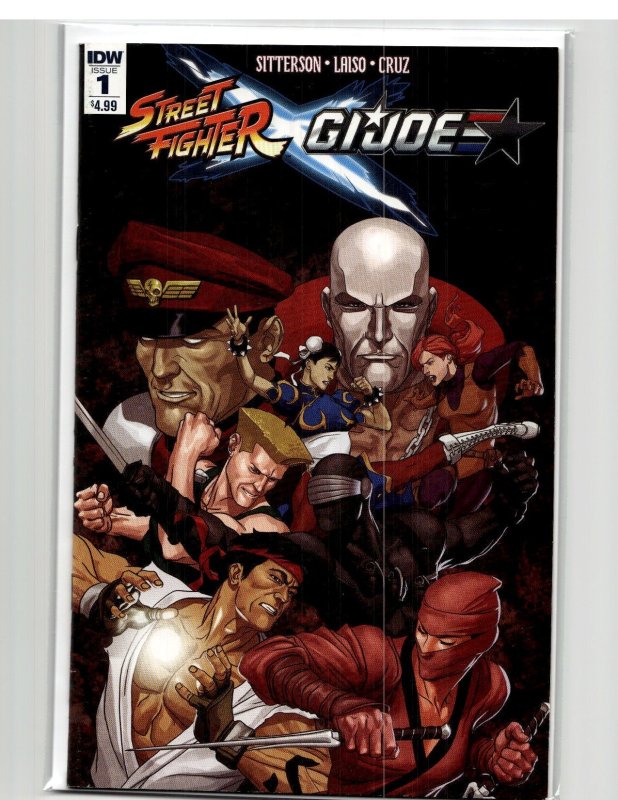 Street Fighter x G.I. Joe #1 (2016) Street Fighter