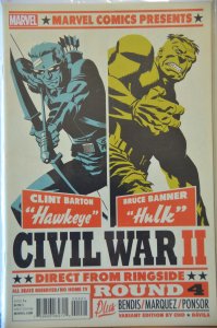 Civil War ll #4 First Immortal She Hulk!!  Key !!