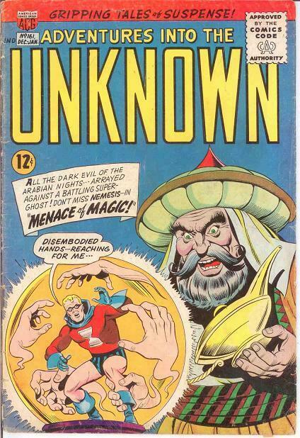 ADVENTURES INTO THE UNKNOWN 161 VG COMICS BOOK