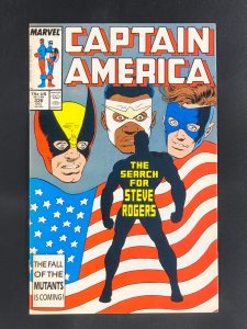 Captain America #336 (1987) Steve Rogers Becomes The Captain