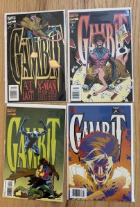 GAMBIT 1-4 1993 NEWSSTAND S limited Series Complete  NM Full Run