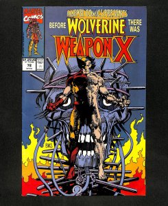 Marvel Comics Presents #72 Newsstand Variant Origin of Wolverine!