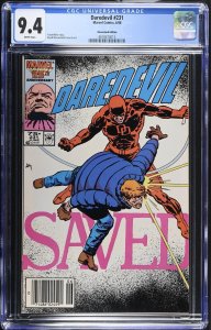 Daredevil #231 (6/86) Graded CGC 9.4 Newsstand Edition