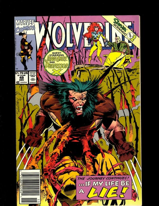 Lot of 12 Wolverine Marvel Comics #40 45 48 49 50 51 52 53 54 55 56 57 J369