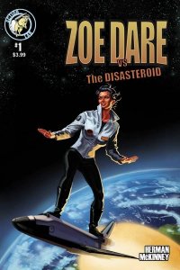Zoe Dare Vs Disasteroid #1 Cvr B Surf Shuttle Action Lab Comic Book