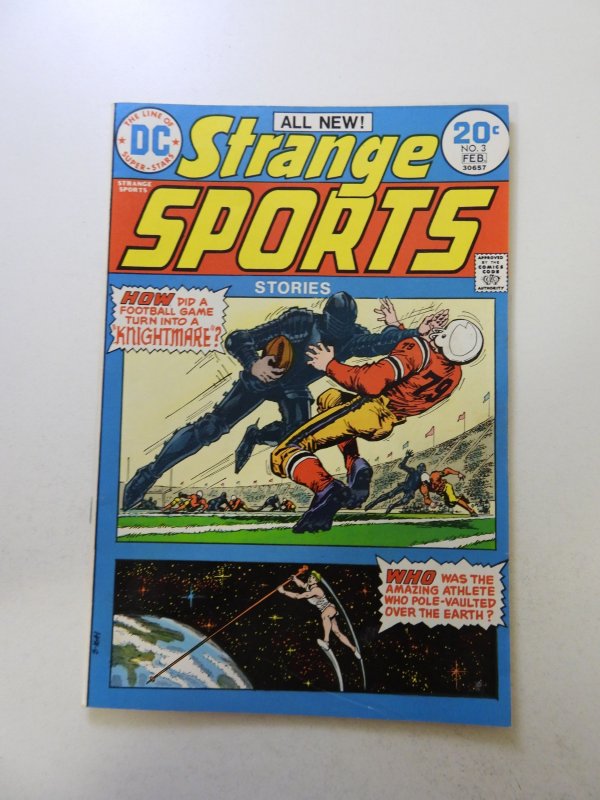 Strange Sports Stories #3 (1974) VF- condition