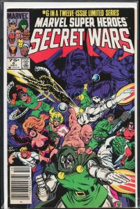 Marvel Super Heroes Secret Wars (2009 Hasbro AF Insert) #6