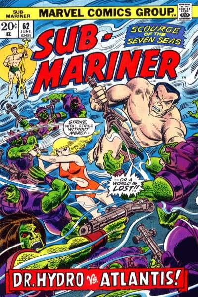 Sub-Mariner (1968 series) #62, VF- (Stock photo)