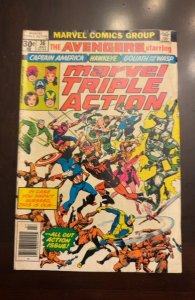 Marvel Triple Action #36 (1977) The Avengers 