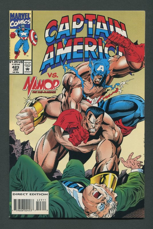 Captain America #423 / 8.5 VFN+ / January 1994