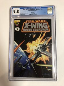 Star Wars: X-wing Rogue Squadron (1997) #1/2 (CGC 9.8) | Silver Logo | Wizard