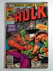 Incredible Hulk #257 VF- Marvel Comics C26A 