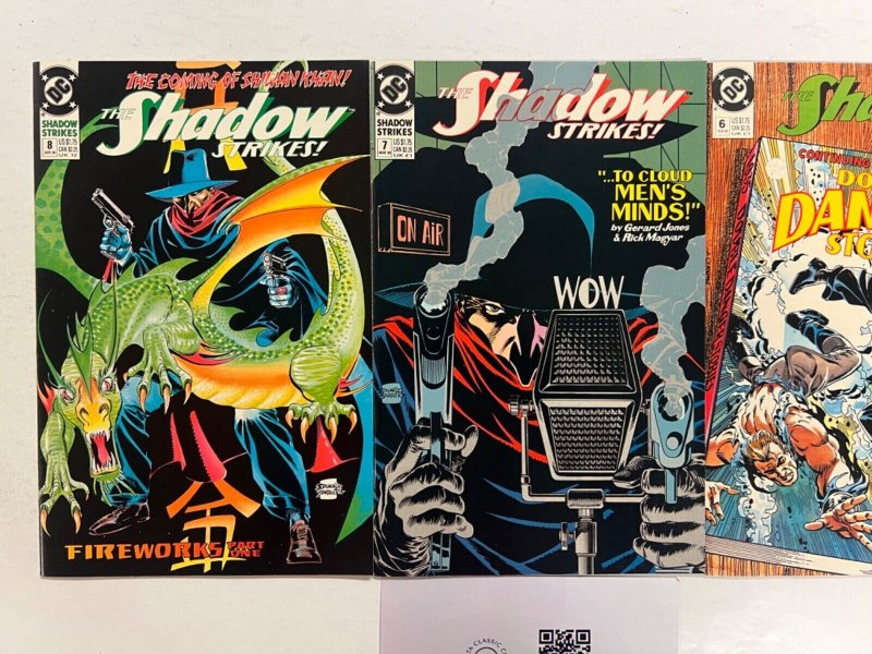 3 The Shadow Strikes DC Comic Books # 6 7 8 Batman Superman Robin Flash 71 JS38